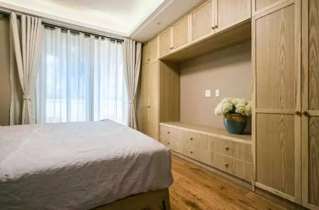 简约 日式风格 三居 卧室图片来自实创装饰上海公司在好美的94平日式三居的分享