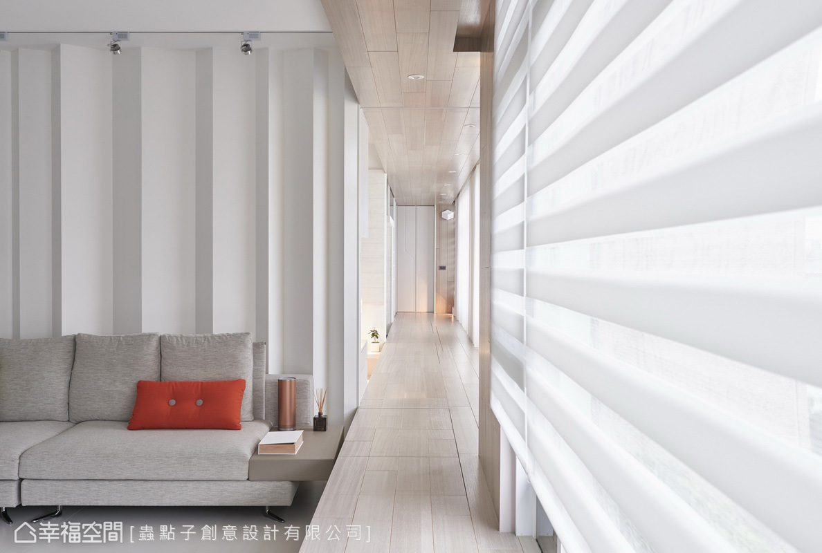 现代 三居 简约 收纳 客厅图片来自幸福空间在光之廊道　踏径寻景漫步日光的分享