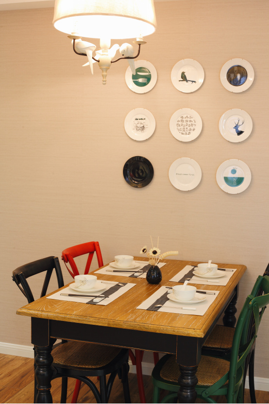 简约 餐厅图片来自北京今朝装饰装修达人在温馨简约风 89㎡两居室的分享