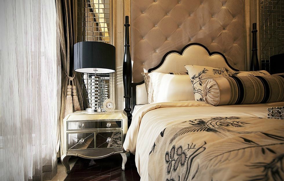 欧式 三居 卧室图片来自深圳市尚易装饰在优山美地 欧式舒适 三居 实景的分享