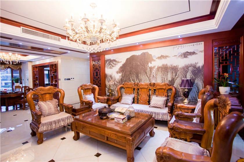 三居 客厅图片来自成都天伦美装饰在中式的分享