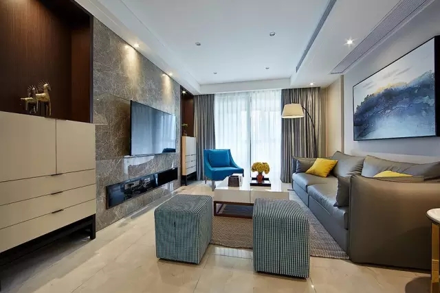 简约 三居 客厅图片来自实创装饰上海公司在100平三室两厅的分享