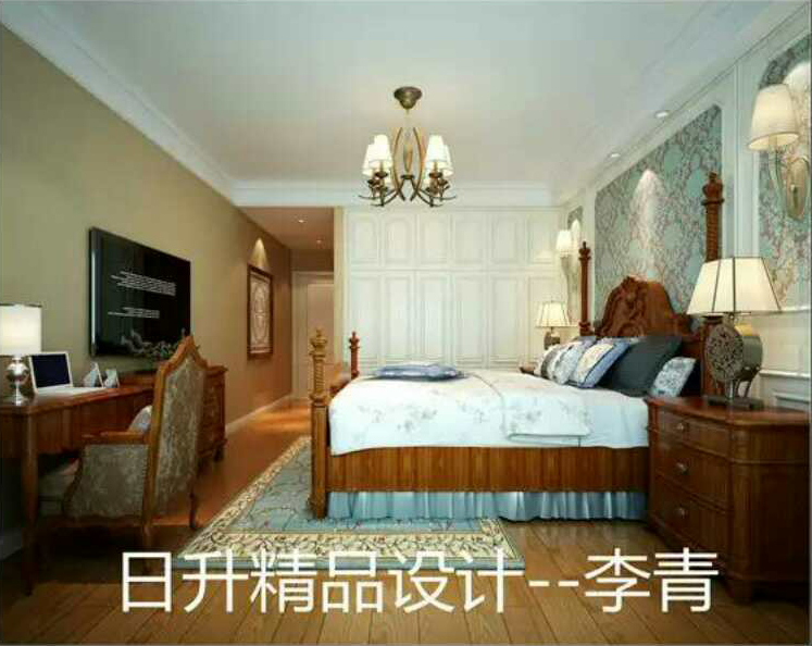 三居 收纳 西安装修 西安装饰 卧室图片来自日升嬛嬛在国色天香132平美式风格装修的分享