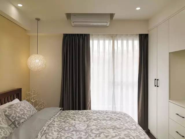 简约 三居 整装 卧室图片来自实创装饰上海公司在99平现代简约装出了120平的效果的分享