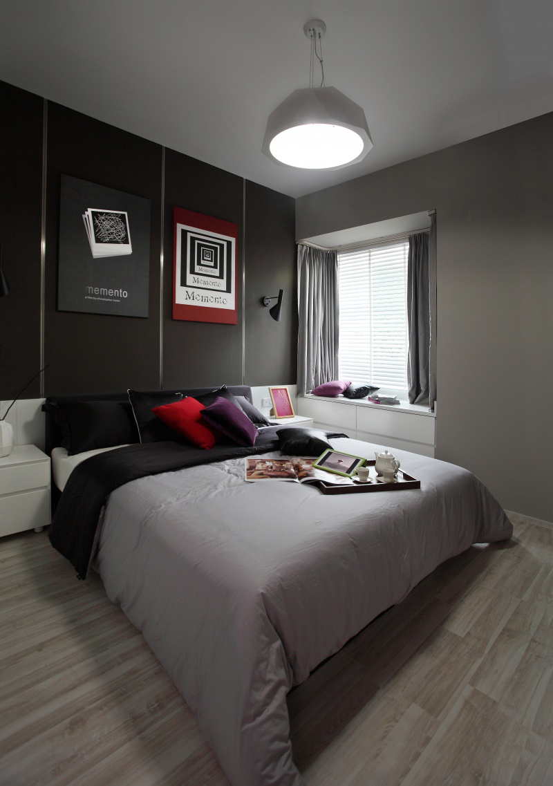 北欧 简欧 现代 温馨 家装 装修 西安 设计 卧室图片来自翼森设计在翼森北欧风情的分享