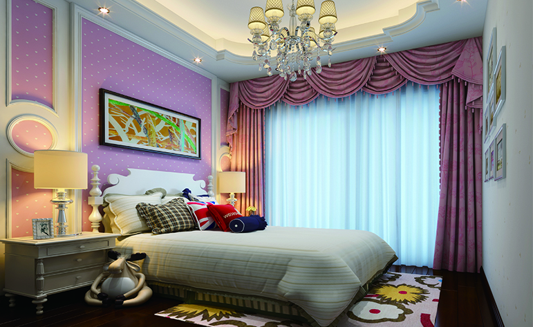 欧式 复式 卧室图片来自厦门居众装饰设计工程有限公司在帝景苑-欧式风格-220㎡的分享