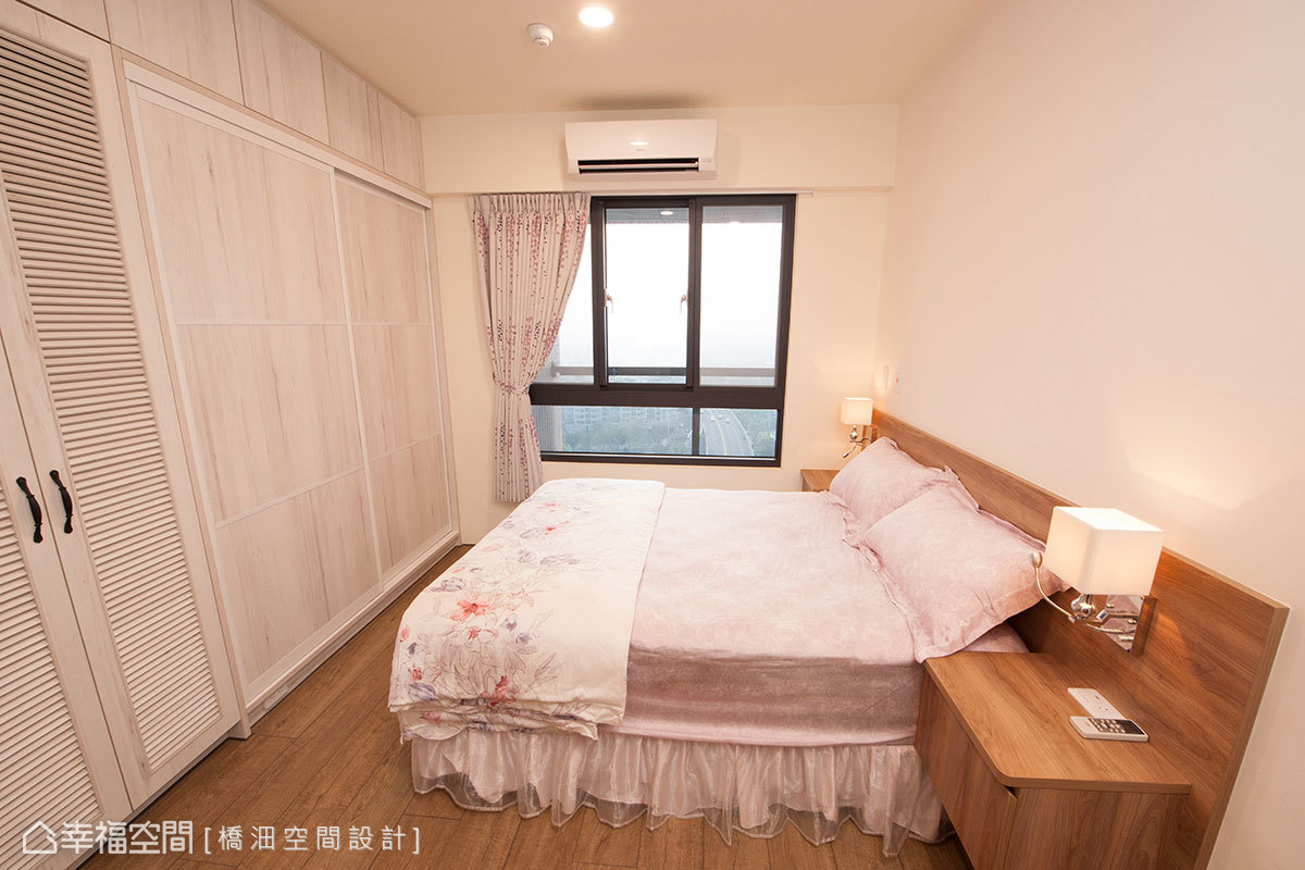 二居 收纳 混搭 休闲 卧室图片来自幸福空间在北欧╳乡村 舒适感2+1房渡假屋的分享