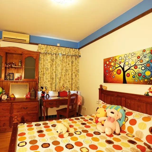 卧室图片来自武汉苹果装饰在大华铂金郦的分享