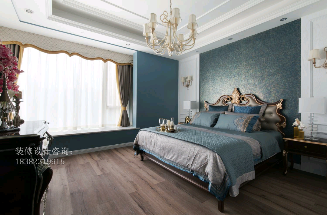 卧室图片来自成都-丰立装饰集团在欧式别墅之家的分享
