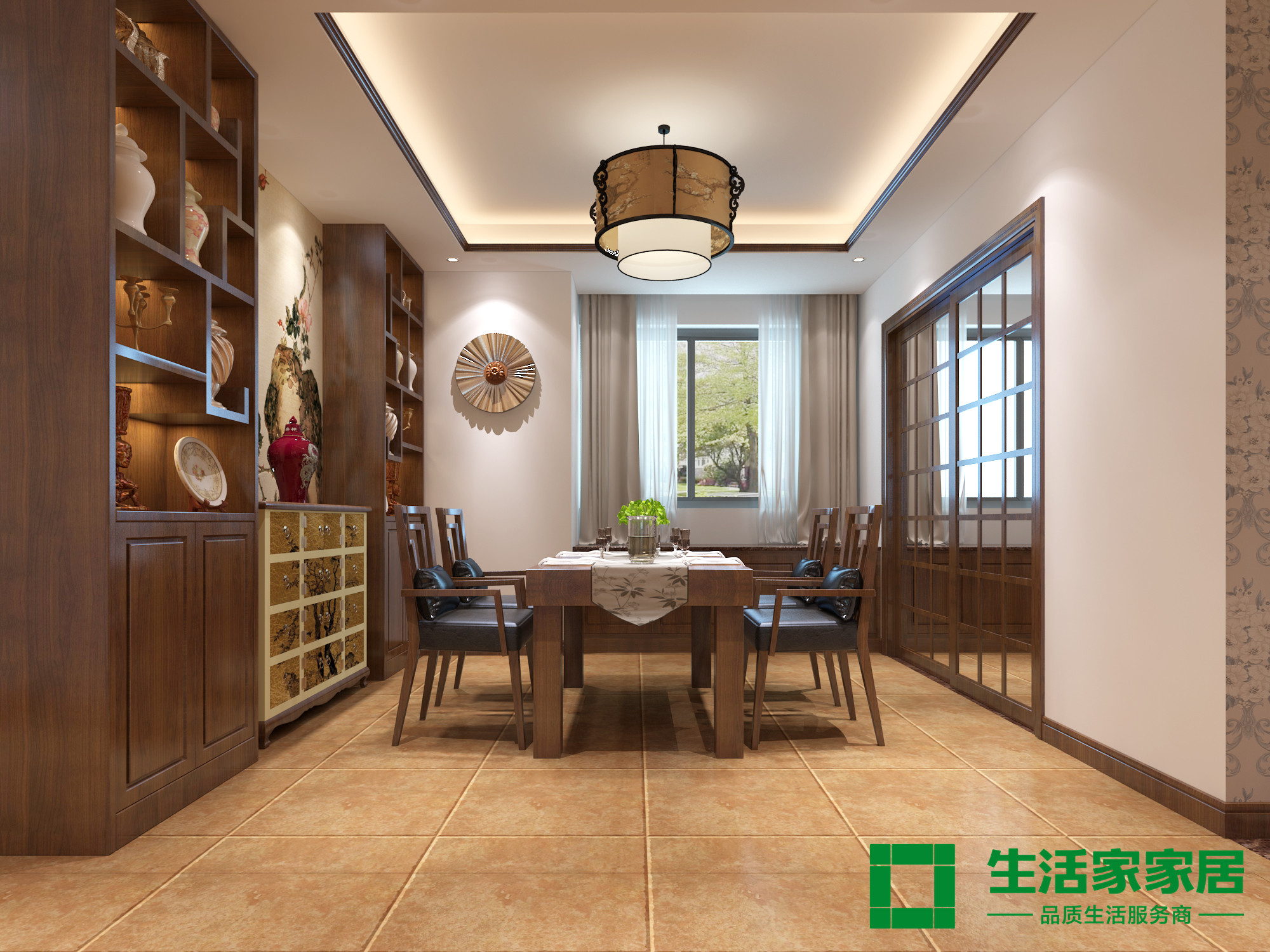 中式 三居 白领 收纳 80后 小资 生活家家居 其他图片来自天津生活家健康整体家装在富力新城 中式风格的分享