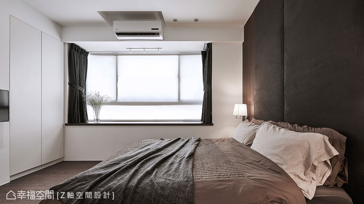 三居 现代 简约 收纳 卧室图片来自幸福空间在台中高宅的分享