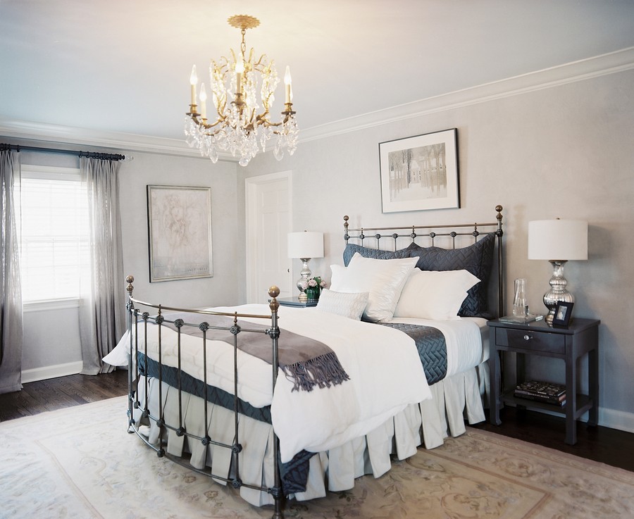 天恒乐墅 别墅 混搭 卧室图片来自别墅设计师杨洋在混搭古典和现代元素展现的分享