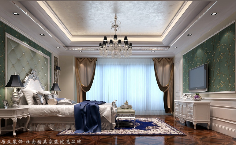 欧式 三居 卧室图片来自厦门居众装饰设计工程有限公司在发现之旅-欧式风格-146㎡的分享