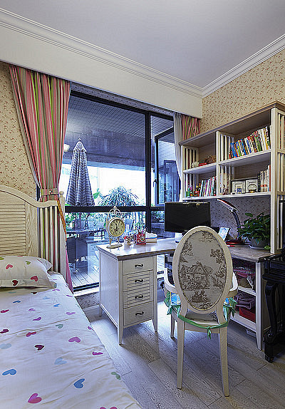 儿童房图片来自家装大管家在品质时尚 107平地中海自然3居室的分享