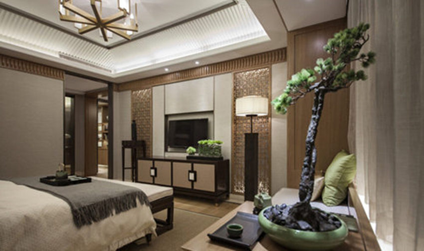三居 中式风格 客厅效果 苹果装饰 卧室图片来自武汉苹果装饰在苹果装饰 福星惠誉红桥城的分享