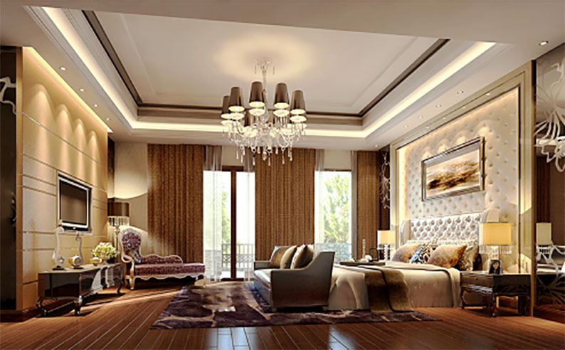 卧室图片来自安基国际设计在梵登雅居的分享