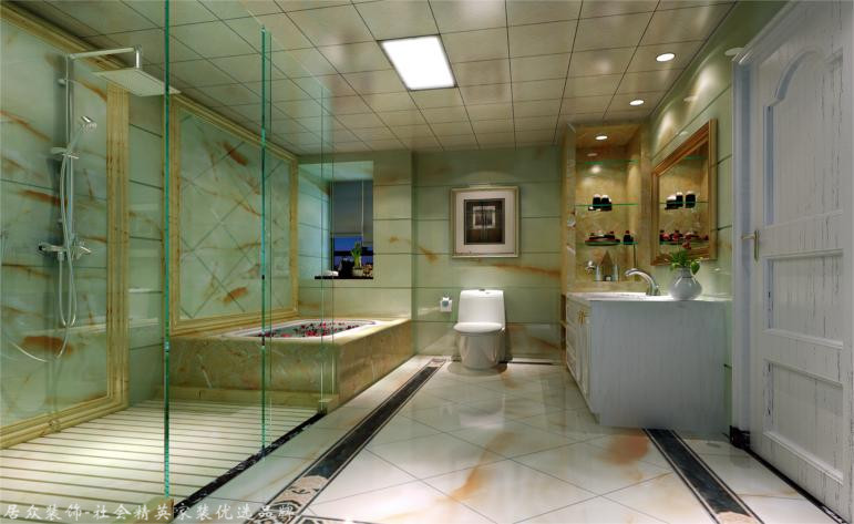 三居 简约 卫生间图片来自厦门居众装饰设计工程有限公司在七星公馆-现代简约-170㎡的分享