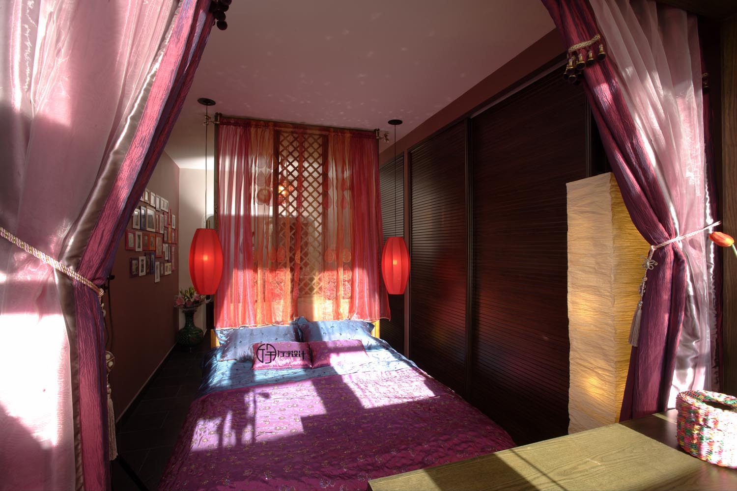 简约 混搭 白领 收纳 旧房改造 80后 小资 卧室图片来自厅宇设计在30平的东南亚演绎—厅宇设计出品的分享