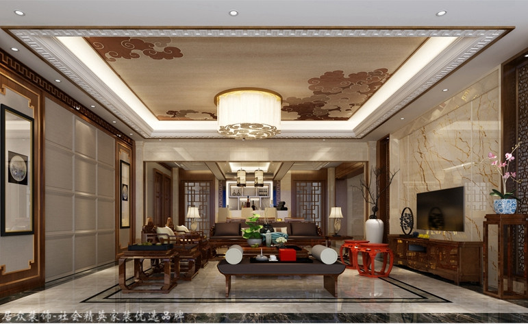 新古典 别墅 其他图片来自杭州居众装饰集团设计院在白马山庄-新古典风格-460平的分享