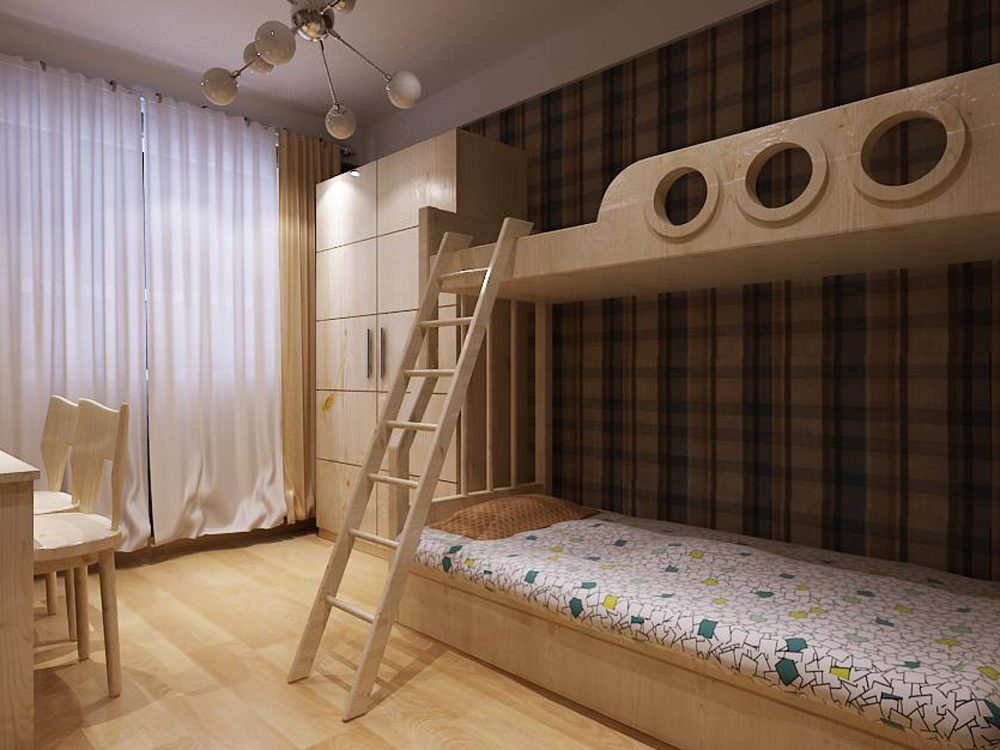 三居 白领 中式 儿童房图片来自tjsczs88在河北观锦的分享