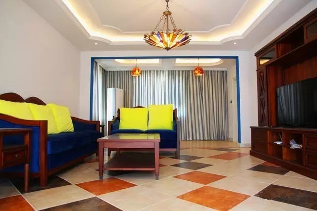地中海风格 二居 客厅图片来自实创装饰上海公司在吹进家中的“地中海风”的分享