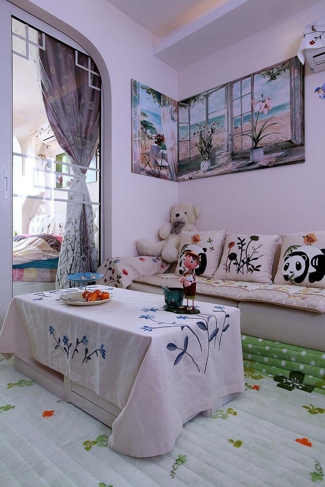 客厅图片来自武汉苹果装饰在苹果装饰 融创公园壹号的分享