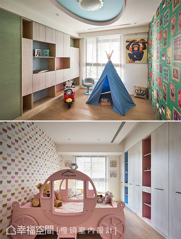 简约 现代 二居 收纳 儿童房图片来自幸福空间在心灵归属 家的幸福批注的分享