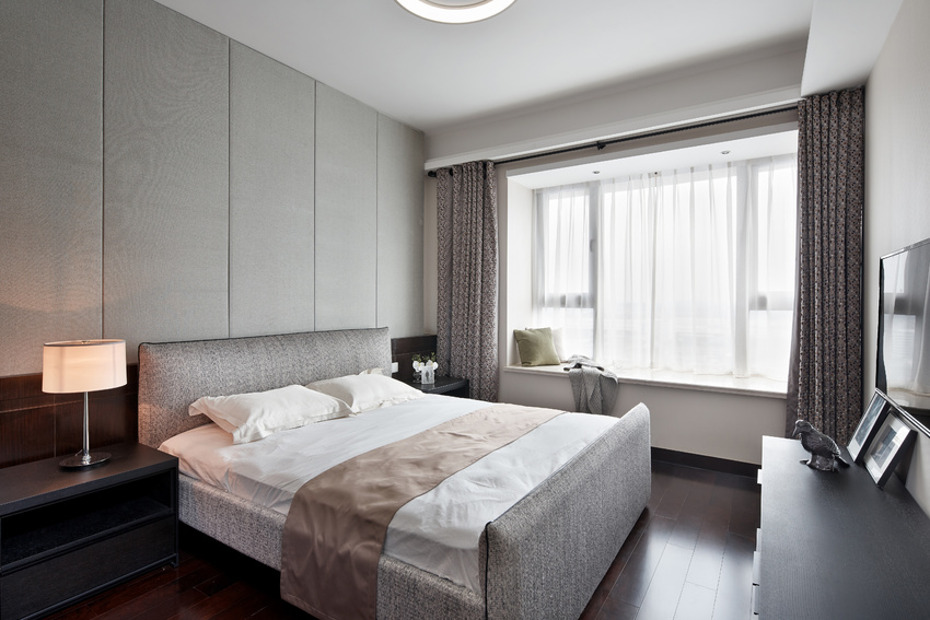 卧室图片来自美家堂装饰小刘在成都140平米现代风格雅居的分享