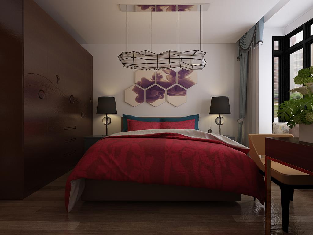 简约 三居 白领 收纳 80后 小资 卧室图片来自石家庄阳光力天装饰在紫晶悦城-90㎡-现代的分享