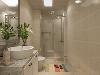 卫生间有浴室房的设计多少起到了干湿分离的作用不会让卫生间地板那么湿
