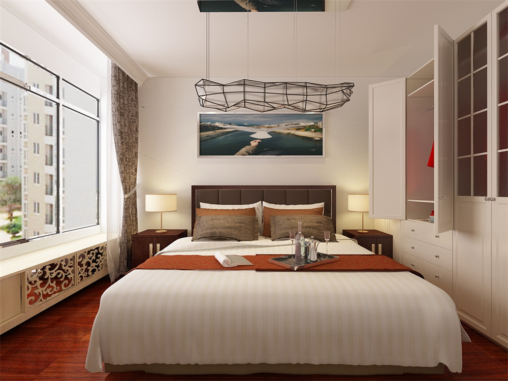二居 现代风格 奥莱城 卧室图片来自阳光放扉er在力天装饰-奥莱城-109㎡-现代风格的分享