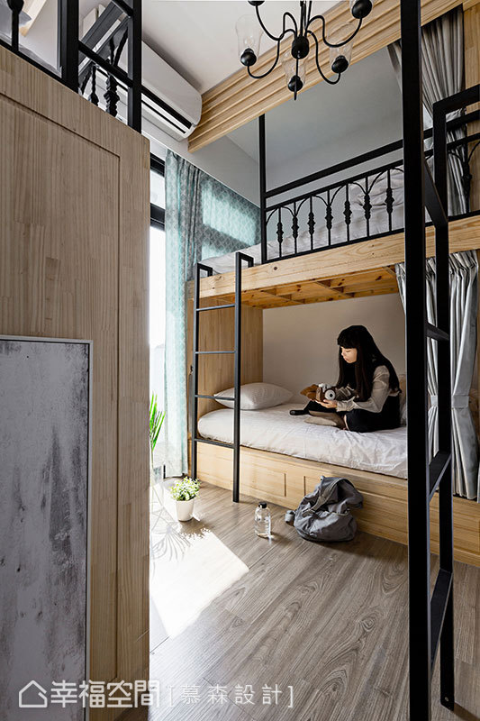 三居 民宿 混搭 法式 小资 卧室图片来自幸福空间在漫步香榭大道恋上法式混搭的分享