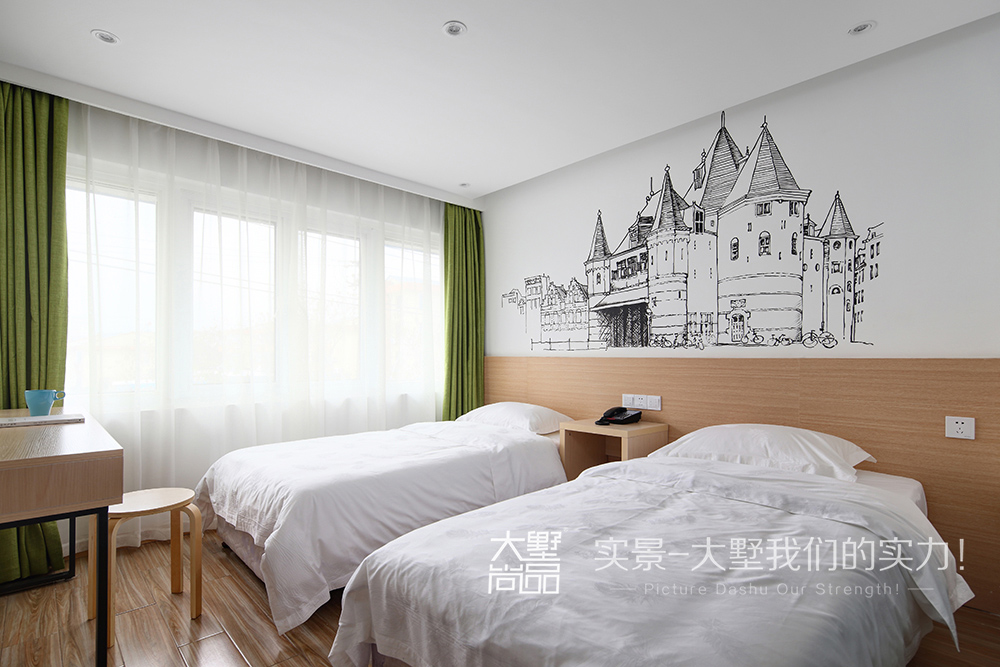 卧室图片来自大墅尚品-由伟壮设计在青年旅舍·旅途中的小资生活的分享