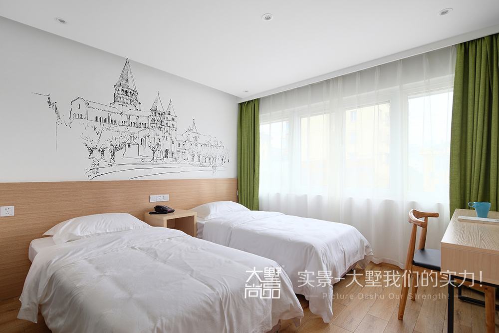 卧室图片来自大墅尚品-由伟壮设计在青年旅舍·旅途中的小资生活的分享