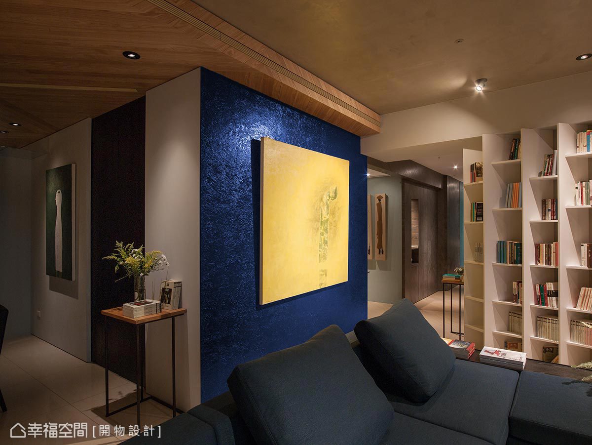 三居 现代 简约 收纳 中式 客厅图片来自幸福空间在书香弥漫の艺术唯美宅的分享