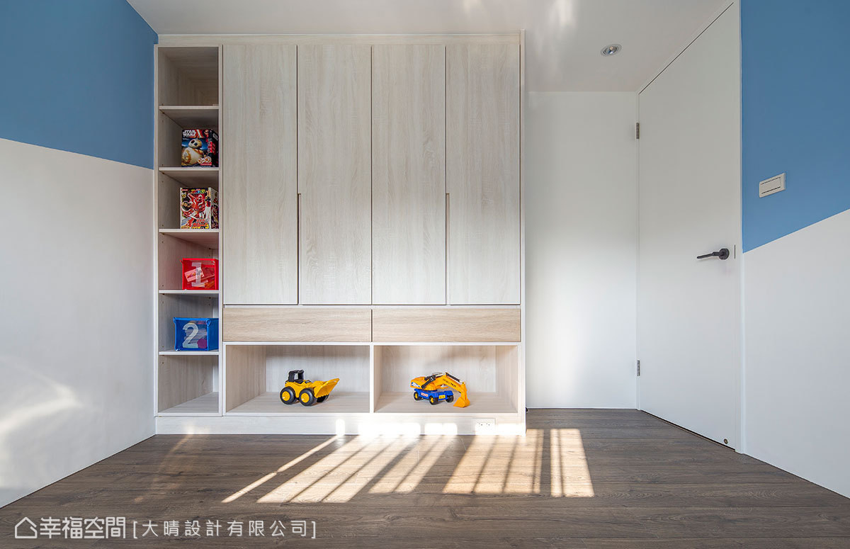 二居 现代 收纳 简约 卧室图片来自幸福空间在树林侯公馆的分享