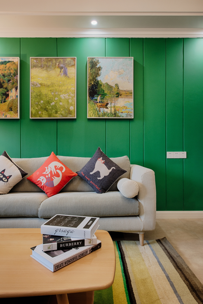 客厅图片来自爱尚易格装饰在爱尚易格森系，北欧装修效果图的分享