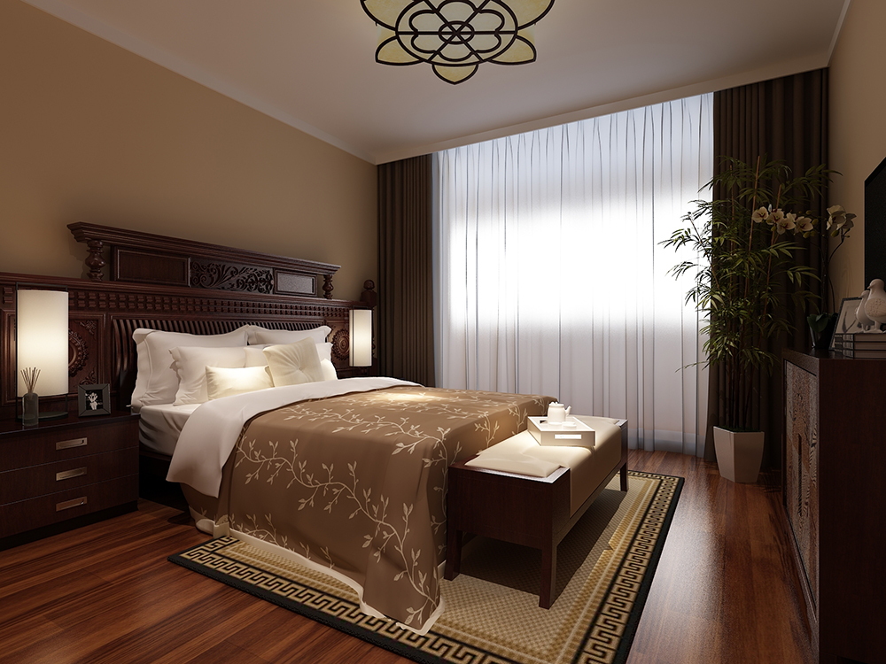 三居 中式 卧室图片来自tjsczs88在温文尔雅新中式的分享