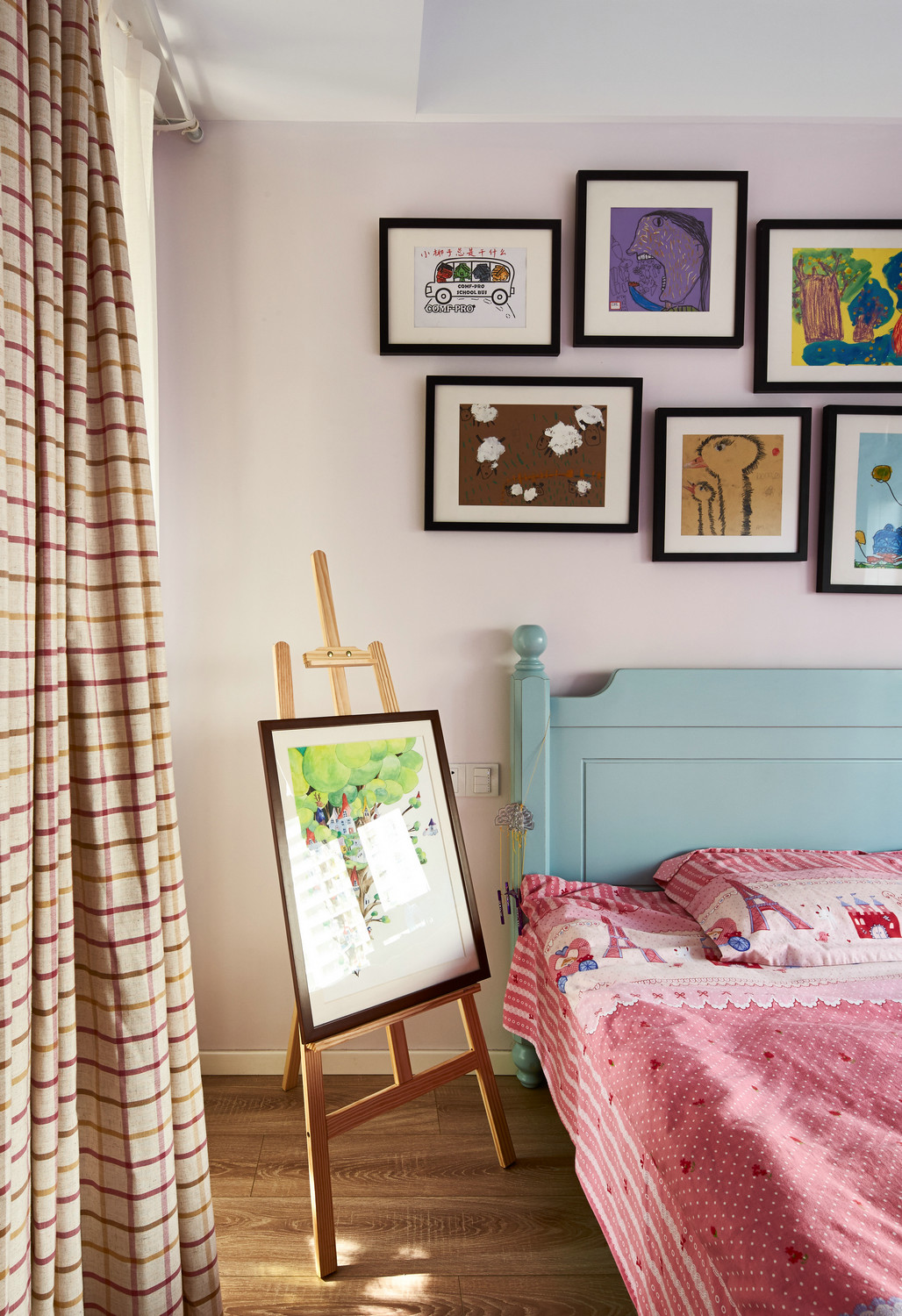 卧室图片来自翼森设计在北欧的分享