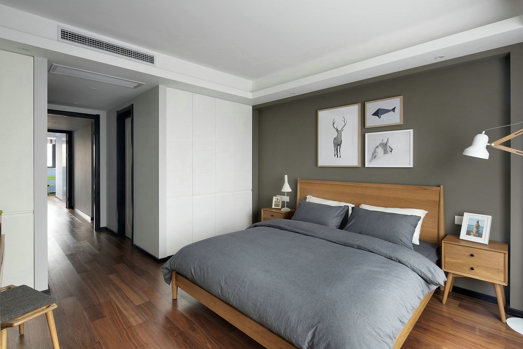 卧室图片来自翼森设计在翼森设计北欧的分享