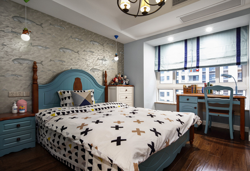 三居 小资 80后 卧室图片来自周晓安在晓安设计|美若黎明的分享