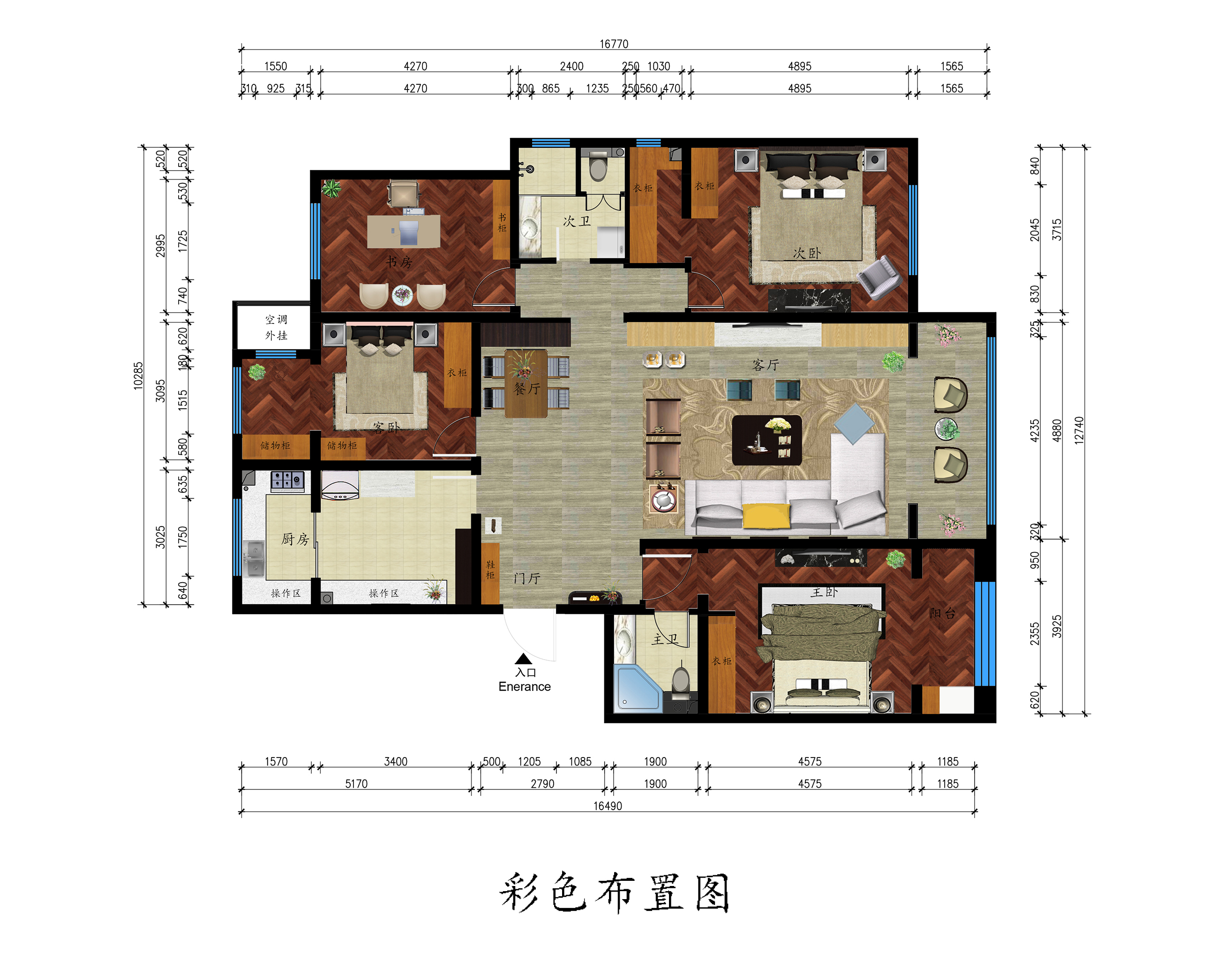 户型图图片来自业之峰装饰旗舰店在心中的向往的分享