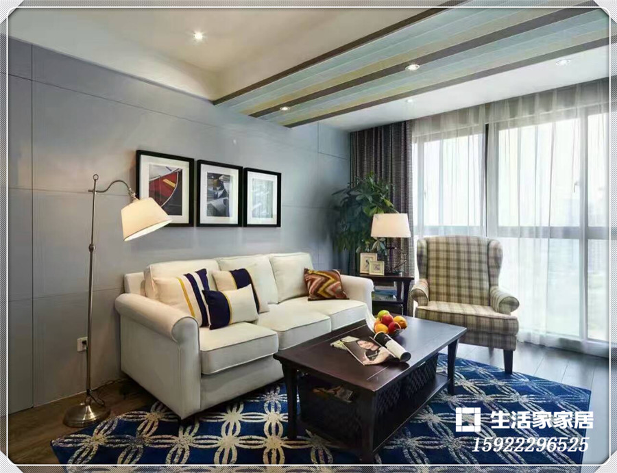 港式风格 生活家家居 白领 客厅图片来自天津生活家健康整体家装在海河大观-港式风格的分享