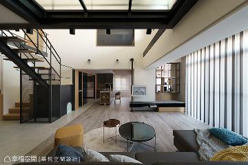 引光天井 老屋变身恋家新婚宅