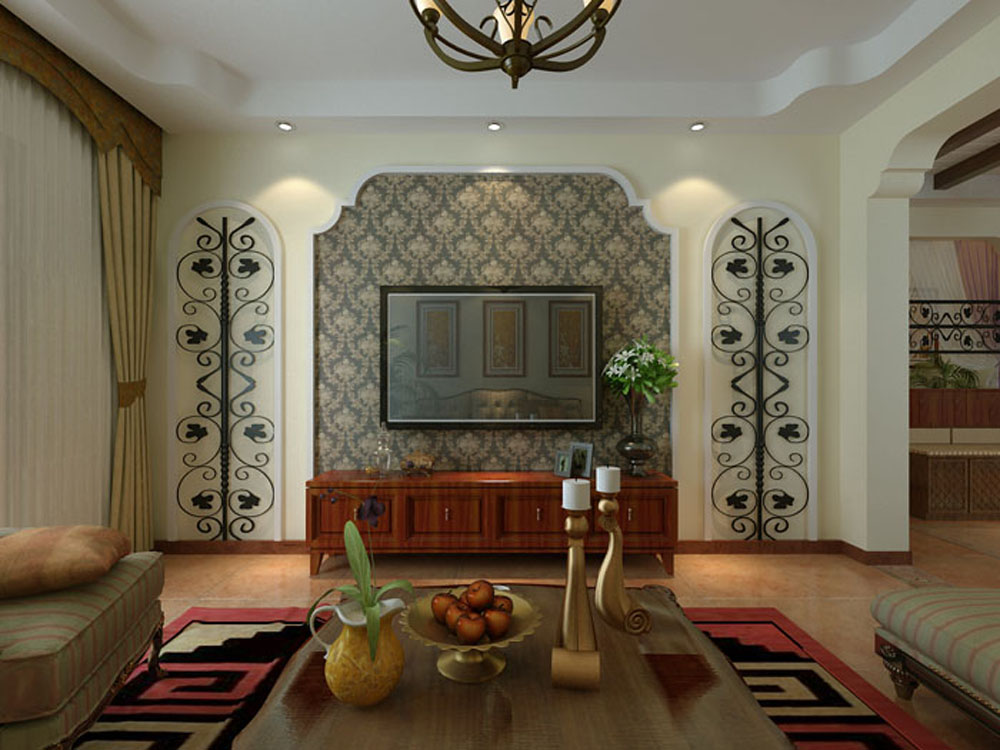 二居 白领 收纳 旧房改造 美式 小资 客厅图片来自tjsczs88在美式美居的分享