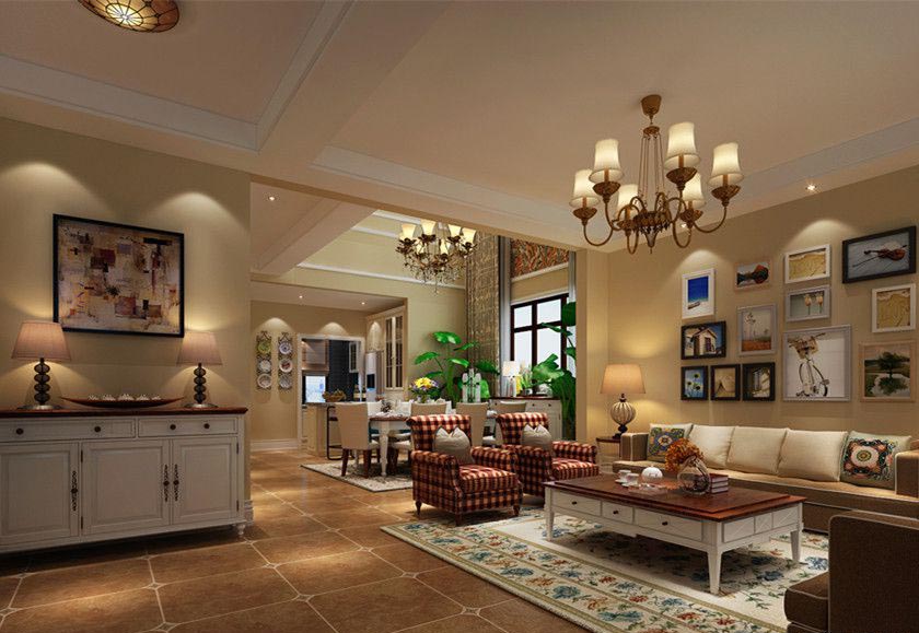 简约 欧式 别墅 白领 客厅图片来自实创装饰百灵在潮白河孔雀城350平米装修效果图的分享