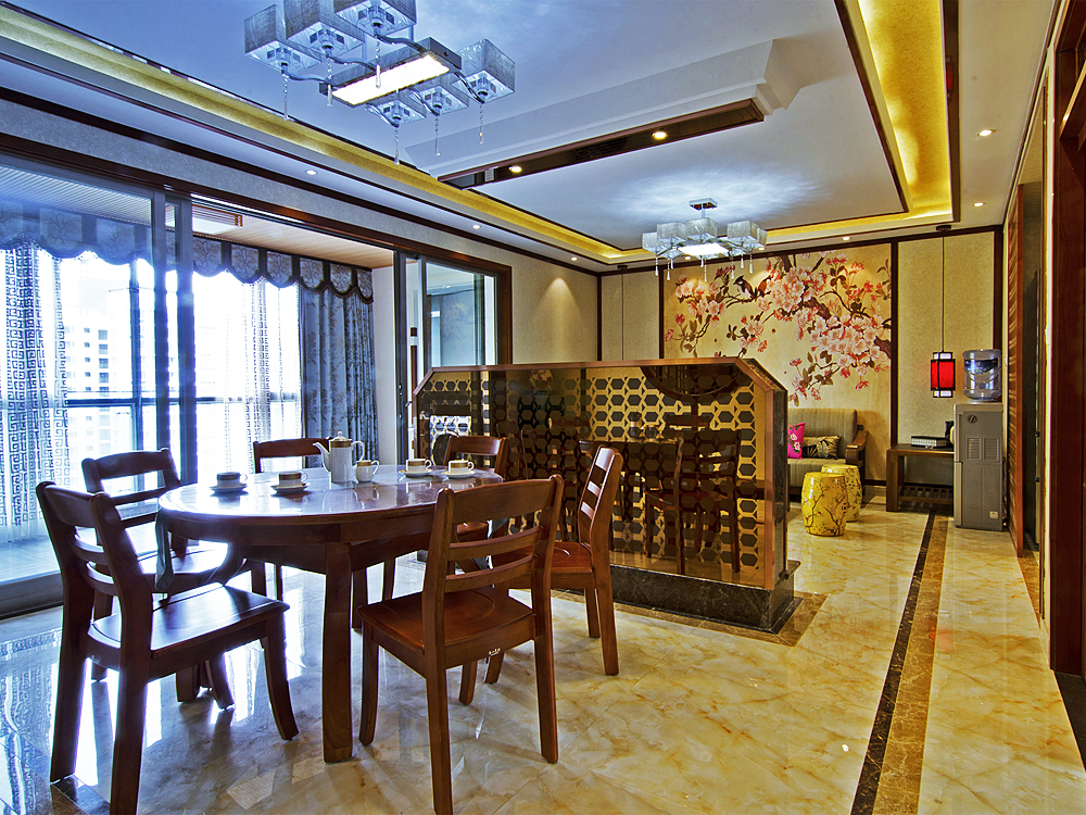 四居 中式 餐厅图片来自tjsczs88在桃之夭夭的分享