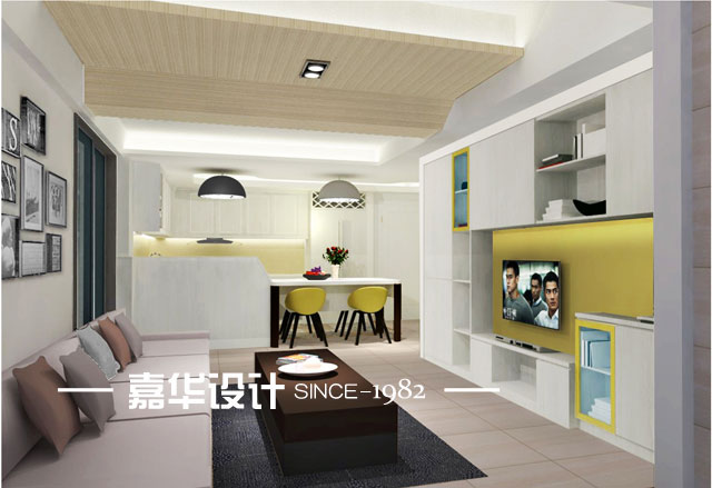 简约 美式 清新 活力 浅色系图片来自广州市嘉华设计工程有限公司在清新活力简约美式家居的分享