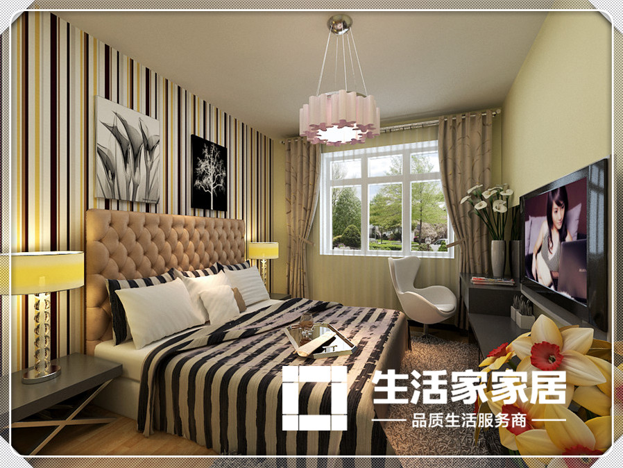 简约 现代简约 收纳 旧房改造 小资 生活家家居 卧室图片来自天津生活家健康整体家装在保利香槟国际-现代简约风格的分享