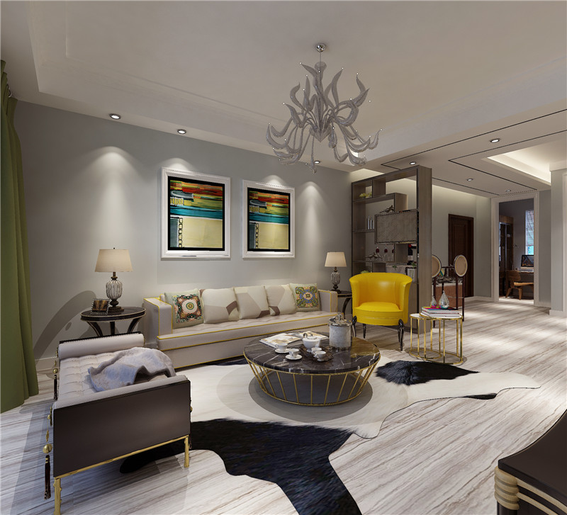 龙发装饰 海宁湾 简约 现代 二居 客厅图片来自龙发装饰天津公司在海宁湾100平米简约现代风格的分享